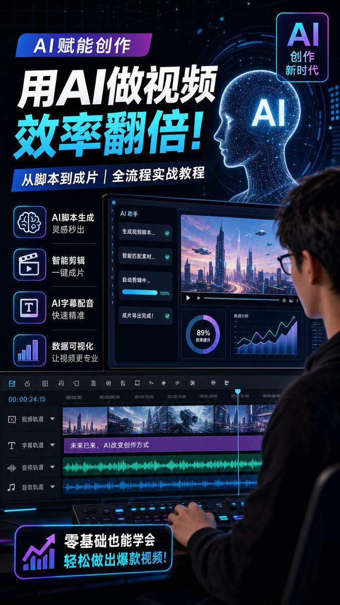 里番网传媒-AI视频剪辑教程传媒
